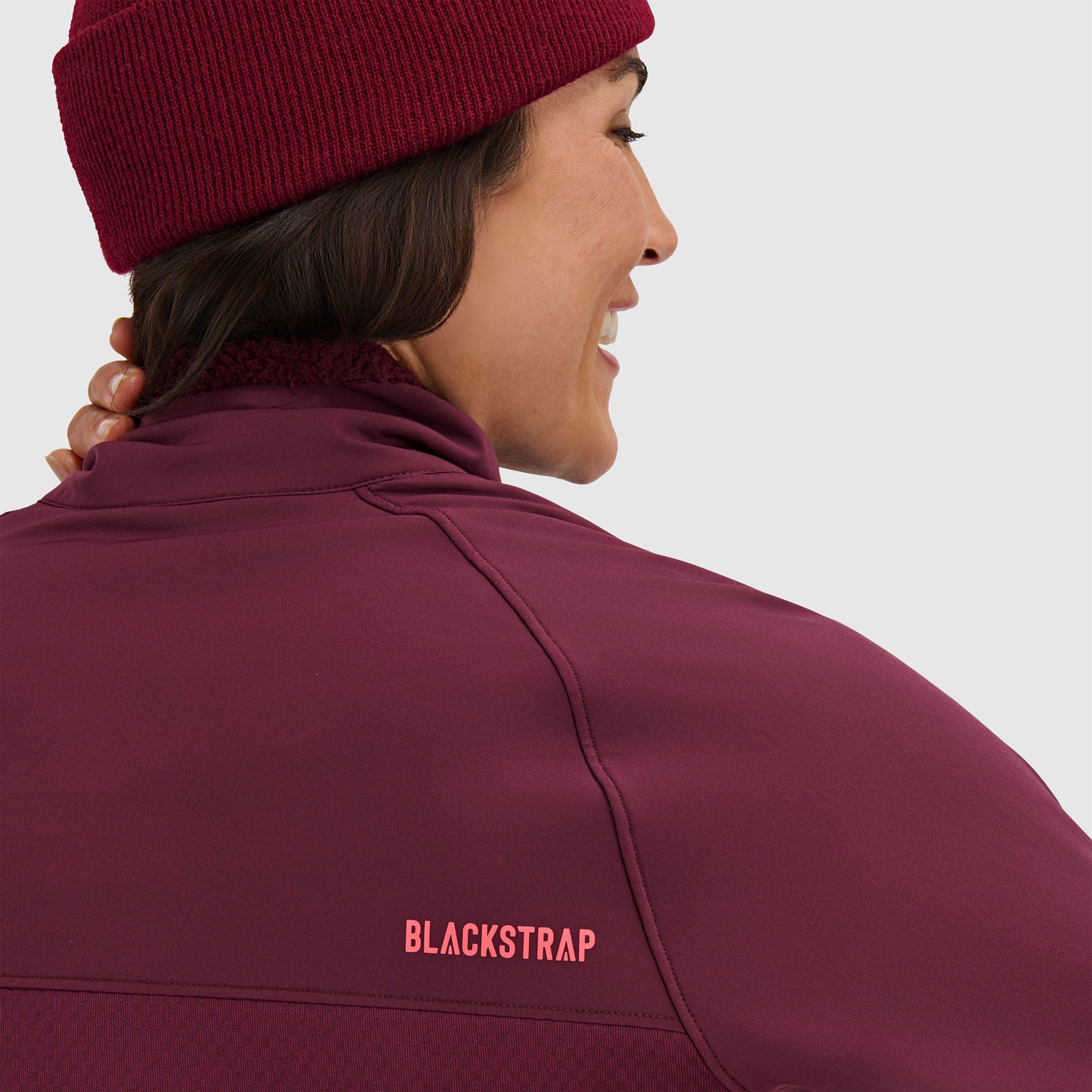 sm-image-0df72a316978ace9b76357da Women's Tribrid Grid Fleece Pullover Jacket 1/2 Zip