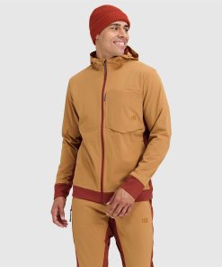 Men's Tribrid Grid Fleece Softshell Jacket