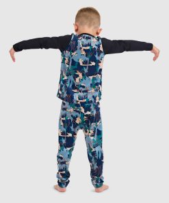 Kids' Little Pine Base Layer Crewneck