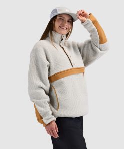 Women's Caldera Sherpa Fleece Pullover 1/2 Snap