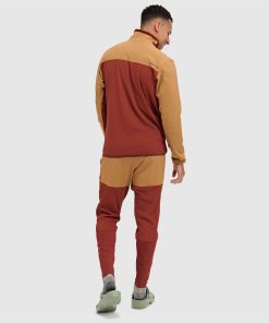 Men's Tribrid Grid Fleece Pullover Jacket 1/2 Zip