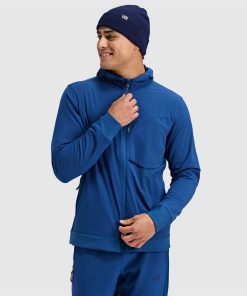 Men's Tribrid Grid Fleece Softshell Jacket