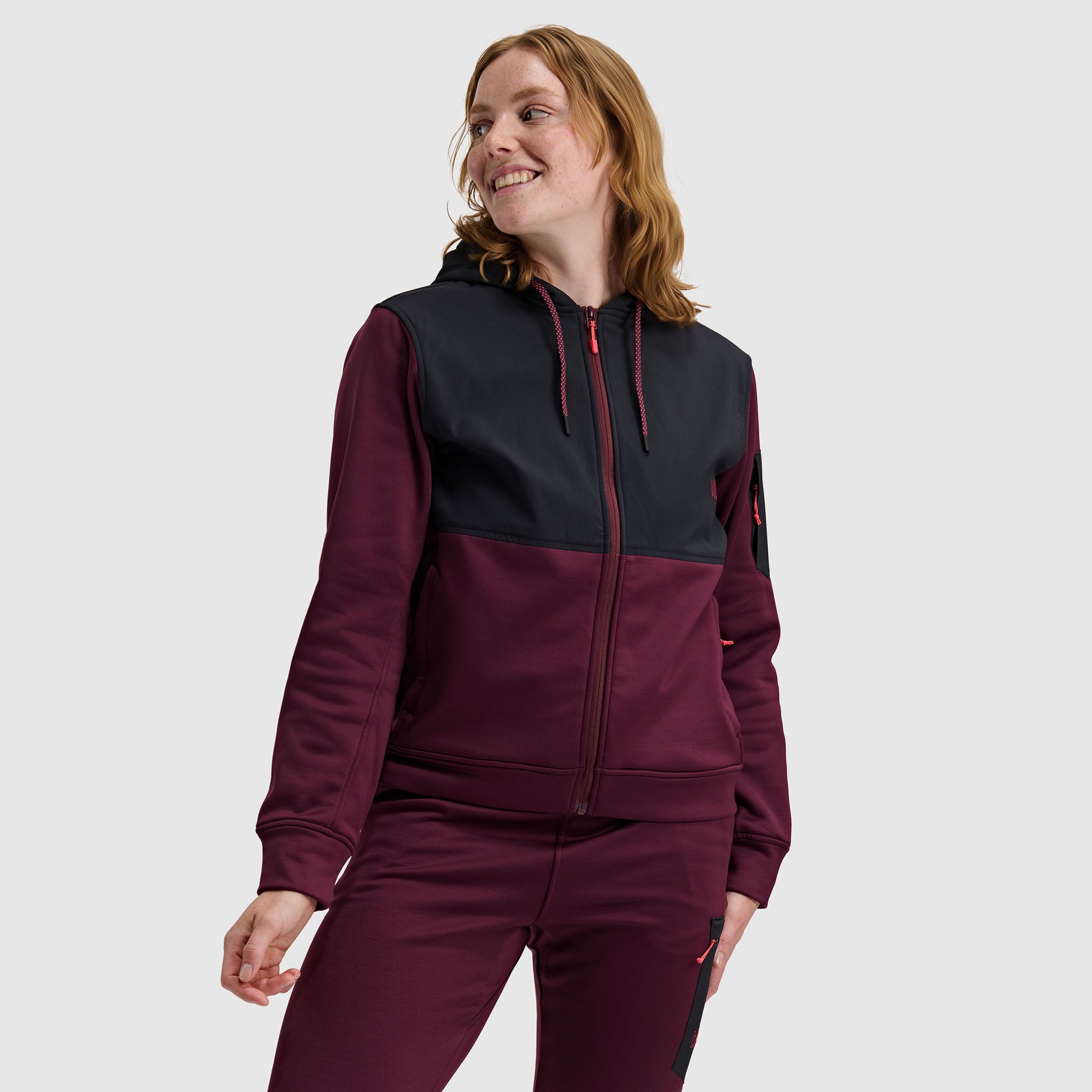 sm-image-445e46bedf3ef215249b1864 Women's Spectrum Fleece Full Zip Hoodie