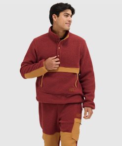 Men's Caldera Sherpa Fleece Pullover 1/2 Snap