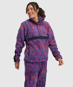 Women's Caldera Sherpa Fleece Pullover 1/2 Snap