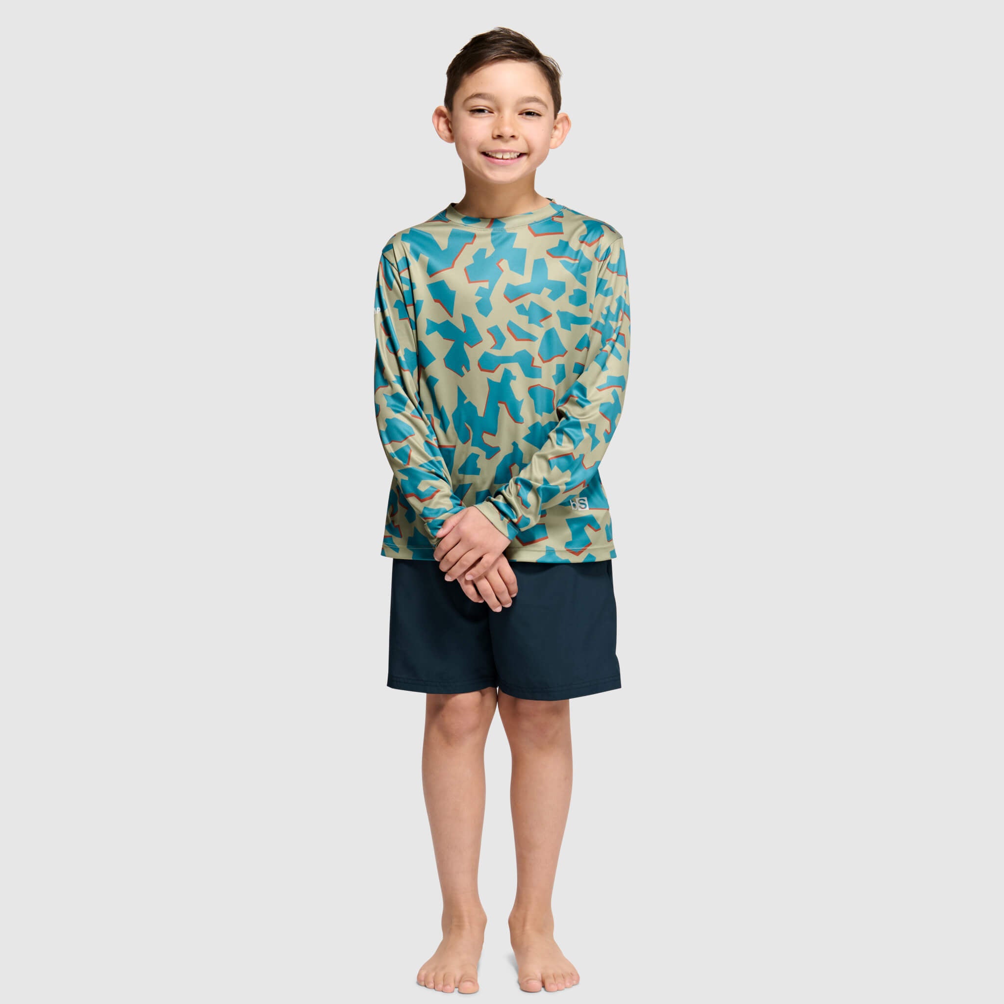 sm-image-60142d231d6621a17941b3ae Big Kids' Brackish Long Sleeve Sun Shirt