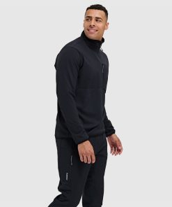 Men's Tribrid Grid Fleece Pullover Jacket 1/2 Zip