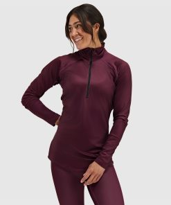 Women's Vista Base Layer Crewneck 1/4 Zip