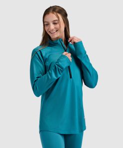 Women's Vista Base Layer Crewneck 1/4 Zip