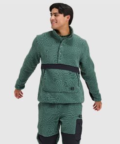 Men's Caldera Sherpa Fleece Pullover 1/2 Snap