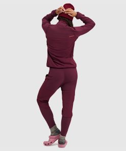 Women's Tribrid Grid Fleece Pullover Jacket 1/2 Zip