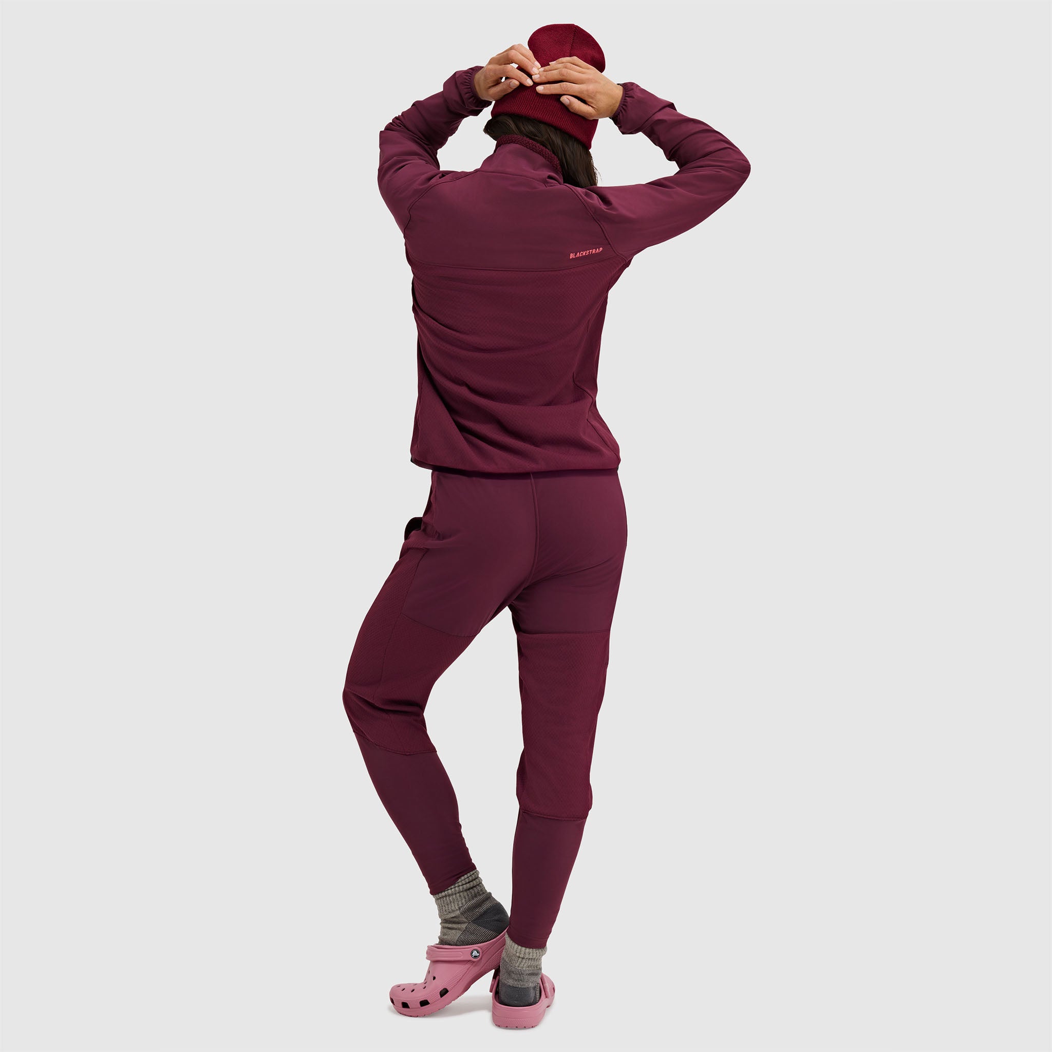 sm-image-a98c173b75e773e8d24df08e Women's Tribrid Grid Fleece Pullover Jacket 1/2 Zip