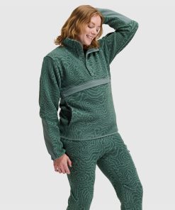 Women's Caldera Sherpa Fleece Pullover 1/2 Snap