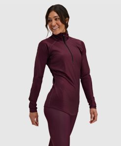 Women's Vista Base Layer Crewneck 1/4 Zip