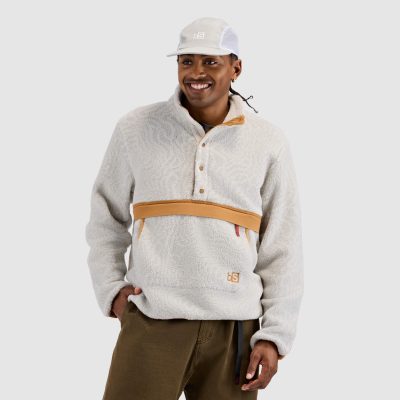 Men's Caldera Sherpa Fleece Pullover 1/2 Snap