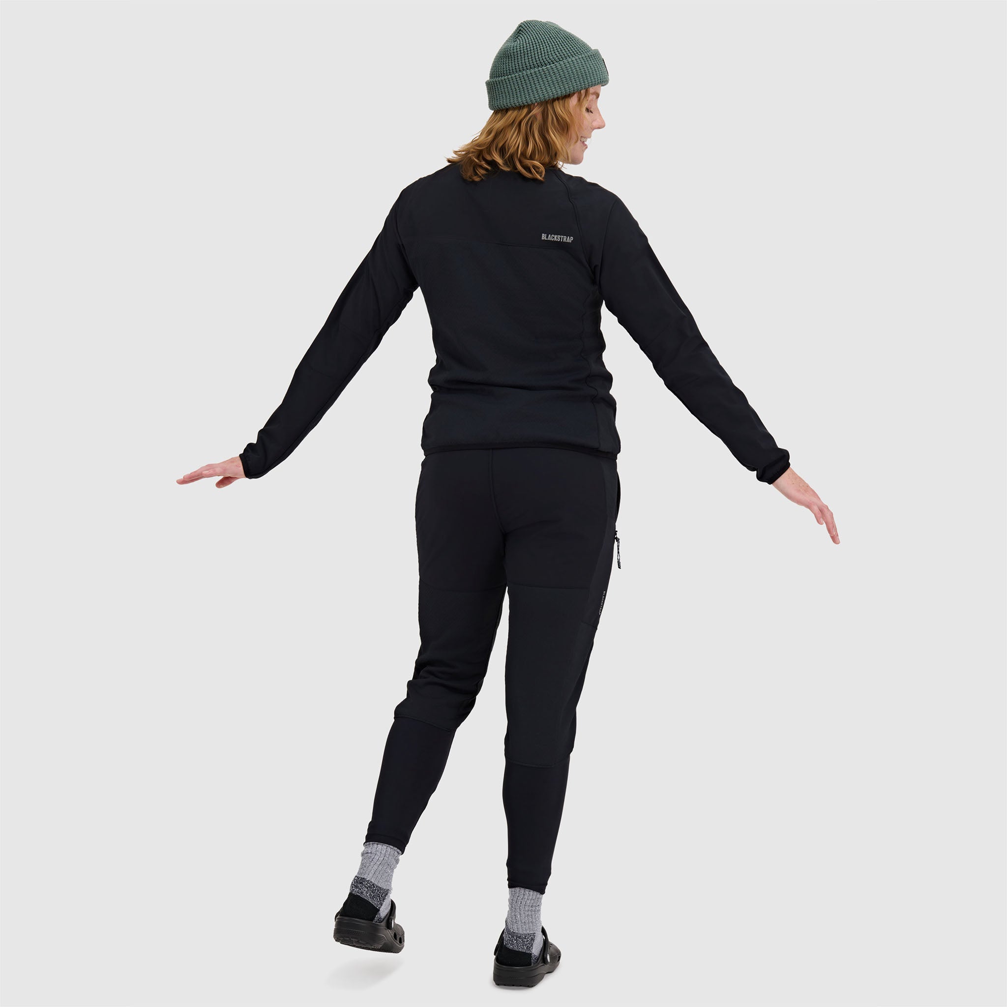 sm-image-c12d8c203748fa45e03fef28 Women's Tribrid Grid Fleece Pullover Jacket 1/2 Zip