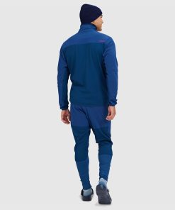 Men's Tribrid Grid Fleece Pullover Jacket 1/2 Zip