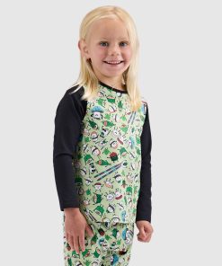 Kids' Little Pine Base Layer Crewneck