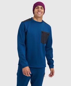 Men's Spectrum Fleece Pullover Crew