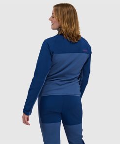 Women's Tribrid Grid Fleece Pullover Jacket 1/2 Zip