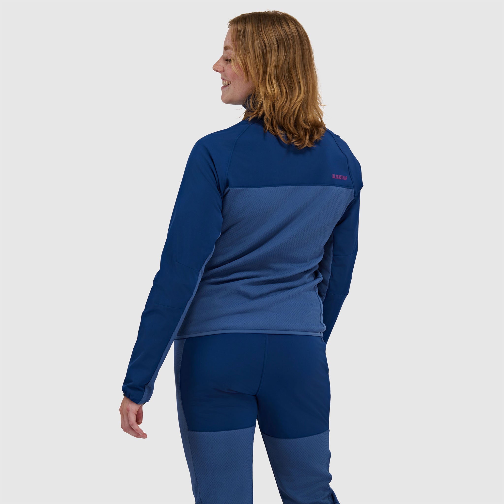 sm-image-e88ced4827c65a0878341ac2 Women's Tribrid Grid Fleece Pullover Jacket 1/2 Zip