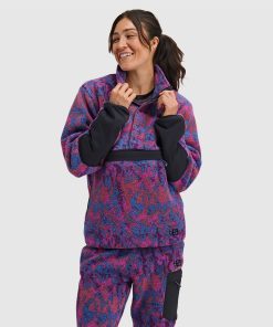 Women's Caldera Sherpa Fleece Pullover 1/2 Snap